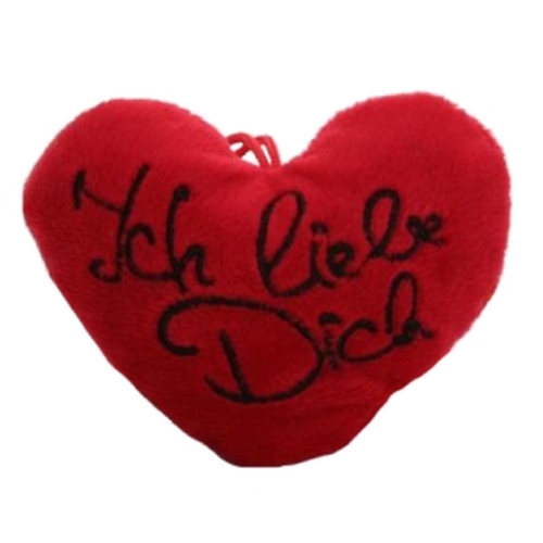 Plschherz Ich liebe dich